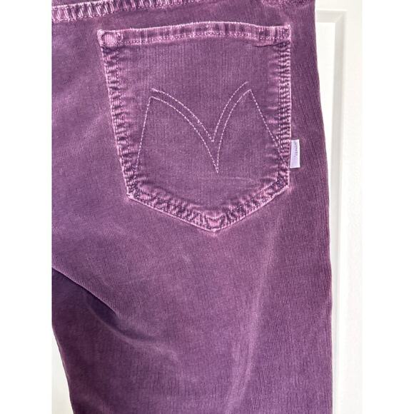 Mother The Looker Corduroy Skinny Pants in Violet Womens Size 30 - Picture 7 of 12